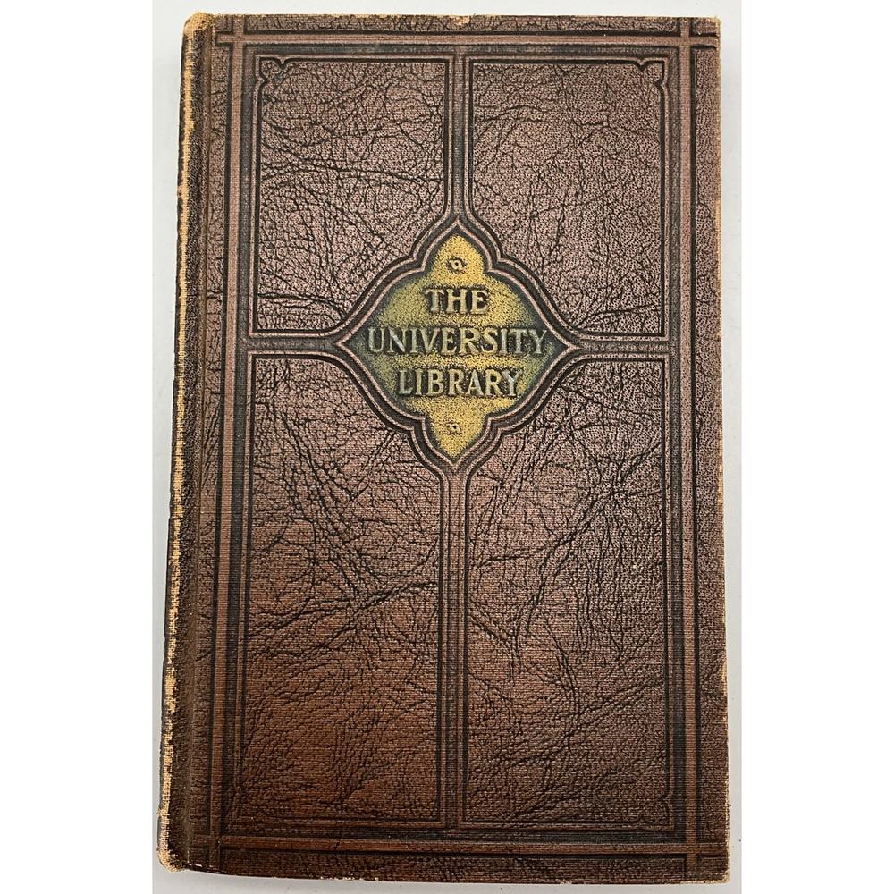 The University Library Hardback Vol. XXV Copyright 1930 John Huston Finley LLD